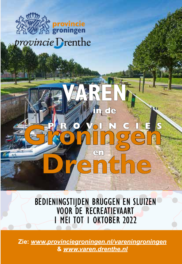 Brochure Vaarinformatie Provincie Groningen